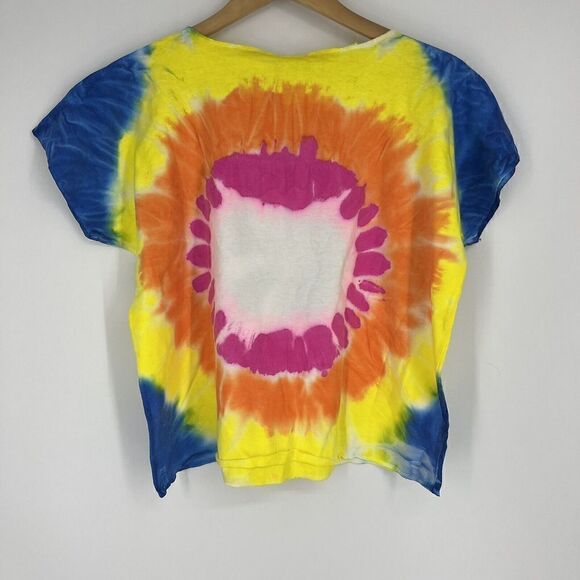 Looney Tunes T Shirt Size Large Vintage Tie Dye Warner Bros Tweety Bird 1996 - Picture 9 of 9